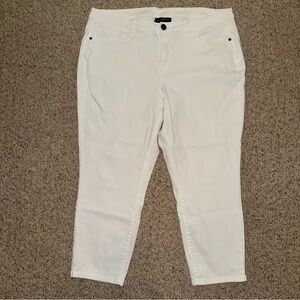 Lane Bryant White Jeans